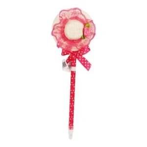 STYLO FANTAISIE CHAPEAU CORPS ROUGE "TECHNO" REF: 5358