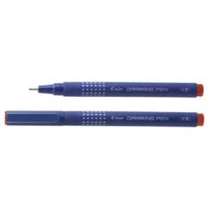 STYLO FEUTRE DRAWING PEN ROUGE POINTE EXTRA LARGE 1.2mm "PILOT" REF: SWN-DR-08-R