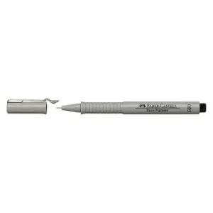 STYLO FEUTRE ECCO PIGMENT 0.05mm NOIR "FABER CASTELL" REF: 166099