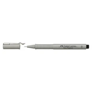 STYLO FEUTRE ECCO PIGMENT 0.1mm NOIR "FABER CASTELL" REF: 166199