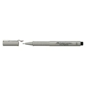 STYLO FEUTRE ECCO PIGMENT 0.5mm NOIR "FABER CASTELL" REF: 166599