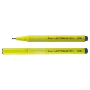 STYLO FEUTRE LETTERING PEN BLEU POINTE MOYENNE 2.0mm "PILOT" REF: SWN-DRL-20-L