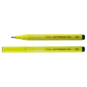 STYLO FEUTRE LETTERING PEN NOIR POINTE MOYENNE 2.0mm "PILOT" REF: SWN-DRL-20-B