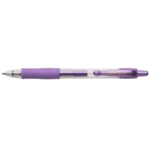 STYLO GEL G-2 VIOLET METALLIQUE 0.7mm "PILOT" REF: BL-G2-7-MV