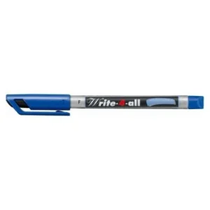STYLO INDELEBILE BLEU 0,7 MM WRITE-4-ALL "STABILO" REF:156/41