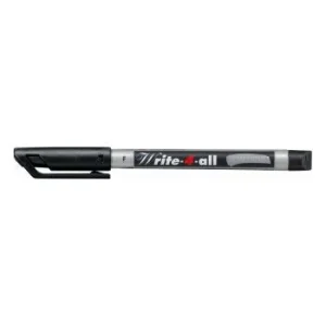 STYLO INDELEBILE NOIR 0,7 MM WRITE-4-ALL "STABILO" REF:156/46