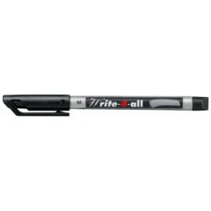 STYLO INDELEBILE NOIR 1 MM WRITE-4-ALL "STABILO" REF:146/46