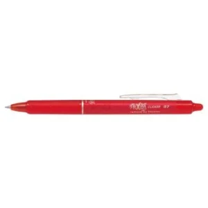 STYLO ROLLER A ENCRE GEL EFFACABLE FRIXION CLICKER 0.7mm ROUGE "PILOT" REF: BLRT-FR7-R