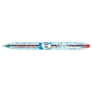 STYLO ROLLER RETRACTABLE A ENCRE GEL B2P 0.7mm ROUGE "PILOT" REF: BL-B2P-7-R-BG