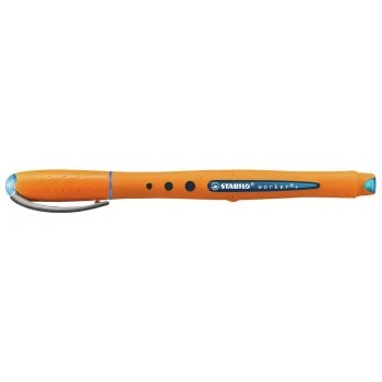 STYLO ROLLER WORKER+ MEDIUM BLEU "STABILO" REF:2018/41