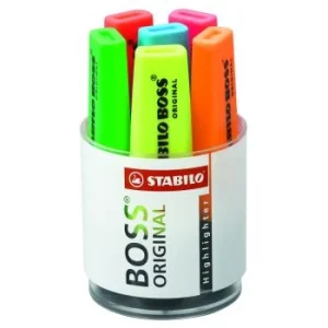 SURLIGNEUR BOSS FLUO JEU DE 6 PCS "STABILO" REF: 7006
