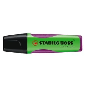 SURLIGNEUR BOSS FLUO SPLASH VERT "STABILO" REF: 75/33