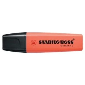SURLIGNEUR BOSS PASTEL DOUCEUR DE CORAIL "STABILO" REF:70/140