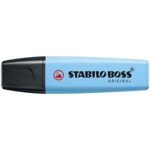 SURLIGNEUR BOSS PASTEL FRAICHEUR DE BLEU "STABILO" REF: 70/112