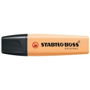 SURLIGNEUR BOSS PASTEL SORBET ABRICOT "STABILO" REF: 70/125