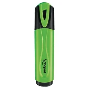 SURLIGNEUR VERT FLUO PEPS "MAPED" REF: 742533