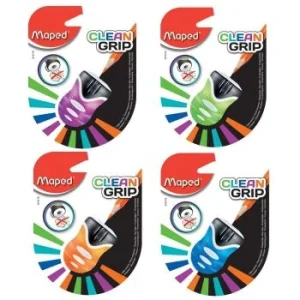 TAILLE-CRAYONS CLEAN GRIP DE 01 TROU SOUS BLISTER "MAPED" REF: 014110