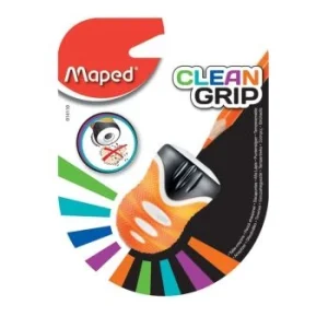 TAILLE-CRAYONS CLEAN GRIP DE 01 TROU SOUS BLISTER ORANGE "MAPED" REF: 014110
