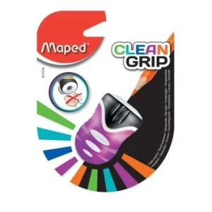 TAILLE-CRAYONS CLEAN GRIP DE 01 TROU SOUS BLISTER VIOLET "MAPED" REF: 014110