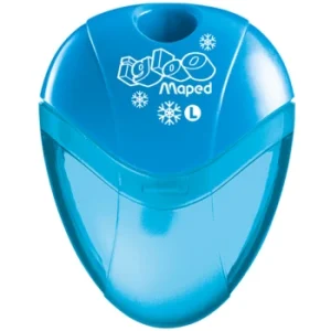 TAILLE-CRAYONS GLOO 01 TROU GAUCHER BLEU "MAPED" REF: 032211