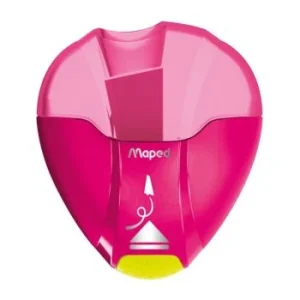 TAILLE-CRAYONS I-GLOO EJECT 01 TROU ROSE "MAPED" REF: 032711