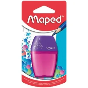 TAILLE-CRAYONS SHAKER 01 TROU SOUS BLISTER ROSE "MAPED" REF: 634753