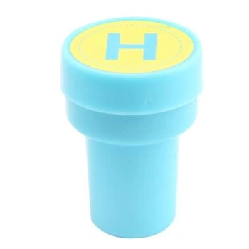 TAMPON LETTRE H "TECHNO" REF: 4577