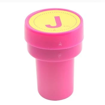 TAMPON LETTRE J "TECHNO" REF: 4577