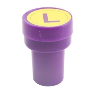 TAMPON LETTRE L "TECHNO" REF: 4577