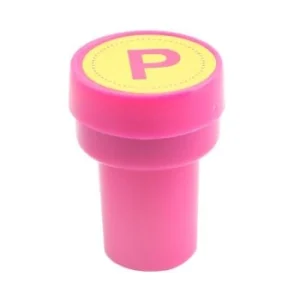TAMPON LETTRE P "TECHNO" REF: 4577