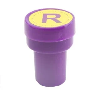TAMPON LETTRE R "TECHNO" REF: 4577