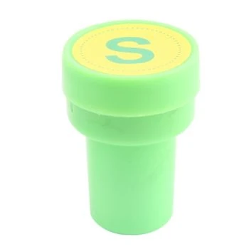 TAMPON LETTRE S "TECHNO" REF: 4577