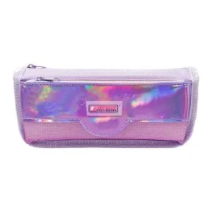TROUSSE ECOLIER AVEC 2 COMPARTIMENTS VIOLET "TECHNO" REF: 6510