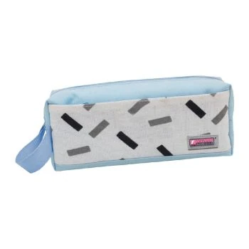 TROUSSE ECOLIER BLEU PASTEL "TECHNO" REF: 6514