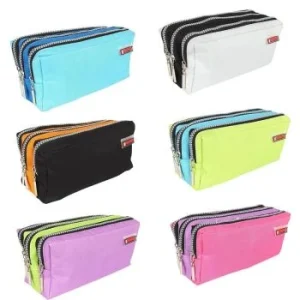 TROUSSE ECOLIER TRIPLE COMPARTIMENT "TECHNO" REF: 4855