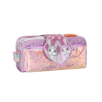 TROUSSE SCOLAIRE FLUFFY LOVE COMPACTE ET PRATIQUE "TIGER FAMILY" REF: TRIE6-F