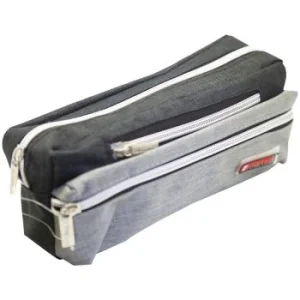 TROUSSE TRIPLE POCHES GRIS "TECHNO" REF: 6868